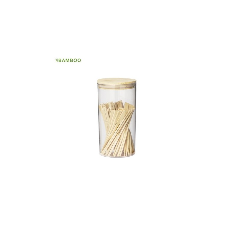 Set Éco-responsable de Baguettes en Bambou Personnalisé 50 Pièces Reng Matières : bambou