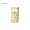 Set Éco-responsable de Baguettes en Bambou Personnalisé 50 Pièces Reng Matières : bambou