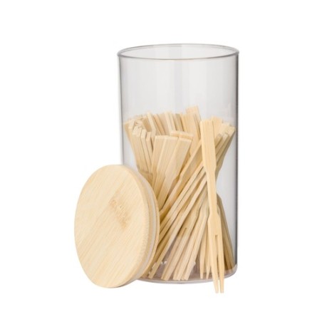 Set Éco-responsable de Baguettes en Bambou Personnalisé 50 Pièces Reng Matières : bambou personnalisable avec votre logo