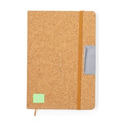 Set Éco-responsable de Carnet, Stylo et Clé USB Personnalisé - Patrick Matières : liège goodies entreprise design