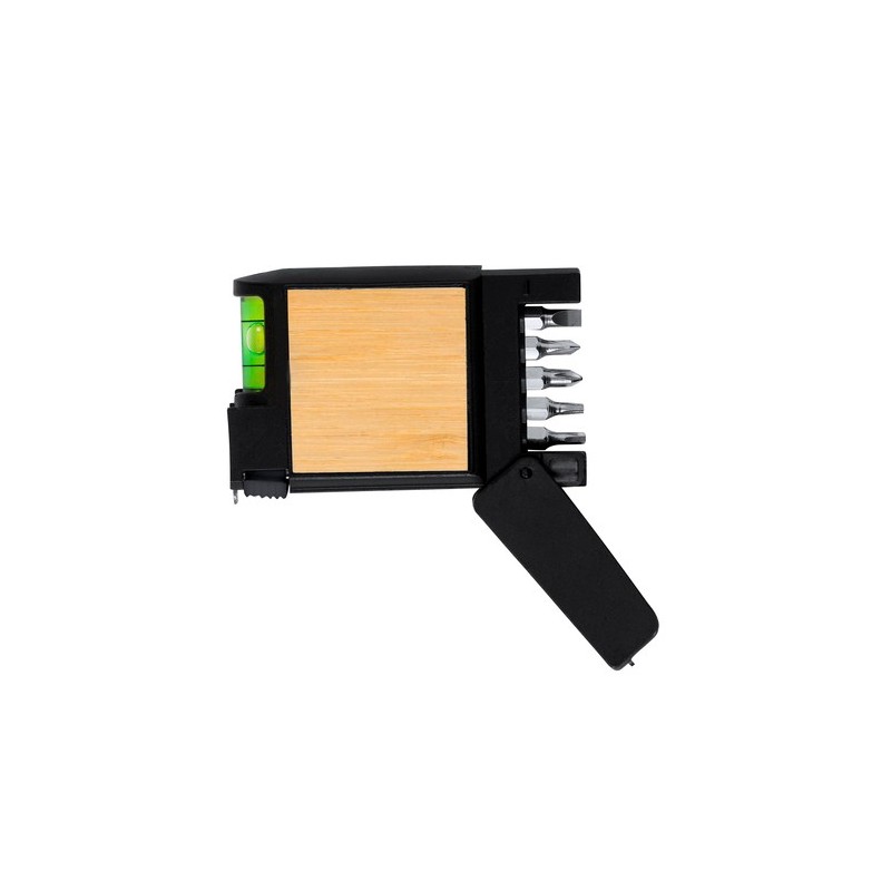 Mètre Éco-responsable et Pratique Multi Outils 3m Eliza Matières : bambou impression haute définition