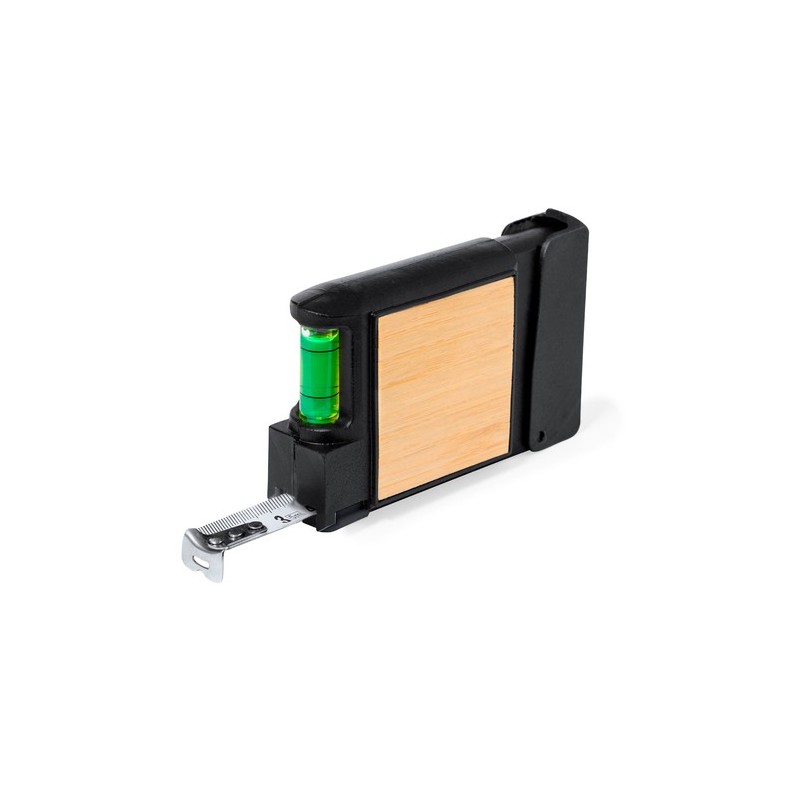 Mètre Éco-responsable et Pratique Multi Outils 3m Eliza Matières : bambou marquage laser ultra précis