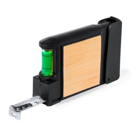 Mètre Éco-responsable et Pratique Multi Outils 3m Eliza Matières : bambou marquage laser ultra précis