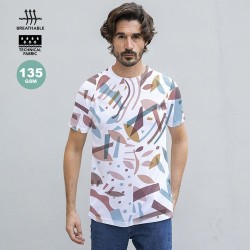 T-Shirt Adulte Personnalisé Confort et Performance Tecnic Baraky Matières : polyester Taille textile : S