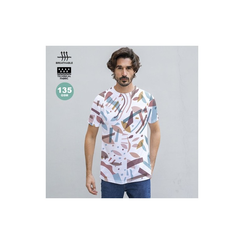 T-Shirt Adulte Personnalisé Confort et Performance Tecnic Baraky Matières : polyester Taille textile : M impression haute défini