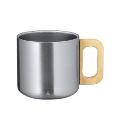 Tasse Personnalisable Éco-responsable Garfun Matières : bois Couleurs : bleu marine objet publicitaire robuste