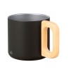 Tasse Personnalisable Éco-responsable Garfun Matières : bois Couleurs : noir personnalisable avec votre logo