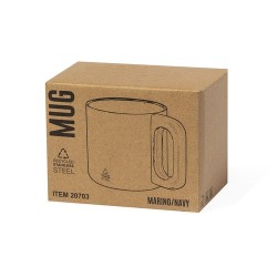 Tasse Personnalisable Éco-responsable Garfun Matières : bois Couleurs : noir cadeau entreprise pas cher
