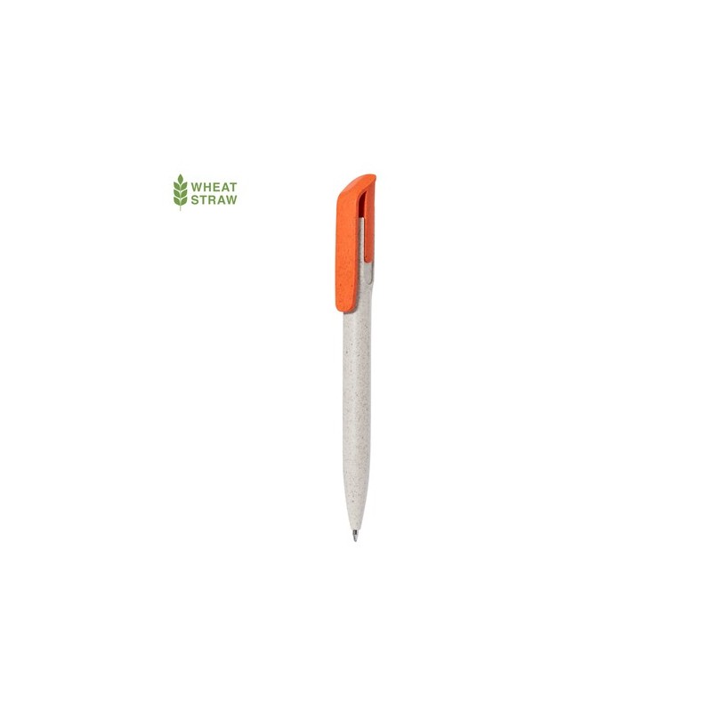 Stylo à Bille Éco-responsable Personnalisé - Latif Matières : ABS Couleurs : rouge impression logo haute qualité