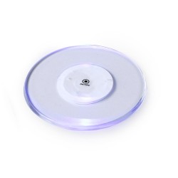 Sous-Verre Éclairé LED Personnalisé pour vos Boissons Pas Cher - Vitaly Matières : acrylique Couleurs : blanc marquage laser ult