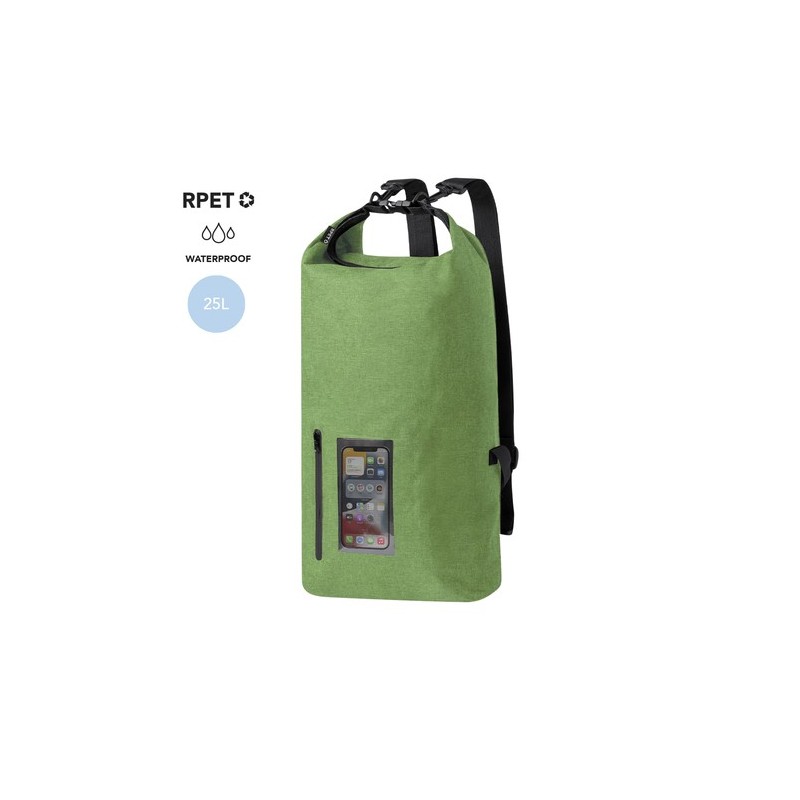 Sac à Dos Publicitaire Idéal Ardentix Matières : PET recyclé Couleurs : bleu impression haute définition
