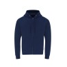 Sweat-Shirt à Capuche Éco-responsable avec Crémaillère Adulte Walder Matières : coton organique Taille textile : L Couleurs : bl
