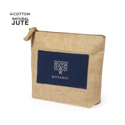 Nécessaire Personnalisée Trousse de Toilette Éco-responsable Kasmie Matières : coton Couleurs : bleu marine 2