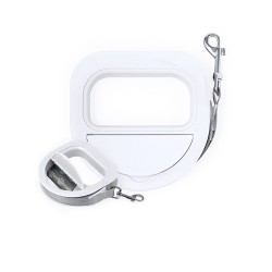 Laisse Personnalisée Pratique pour Animaux - Ivare Matières : polyester Couleurs : blanc 2