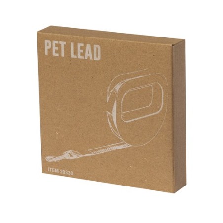 Laisse Personnalisée Pratique pour Animaux - Ivare Matières : polyester Couleurs : blanc marquage laser ultra précis
