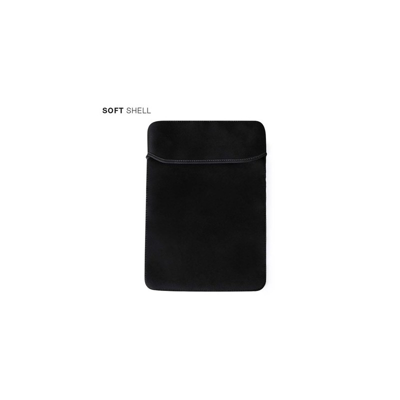 Housse Éco-responsable et Élégante pour Ordinateur Portable - Brunap Matières : softshell Couleurs : noir personnalisable avec v