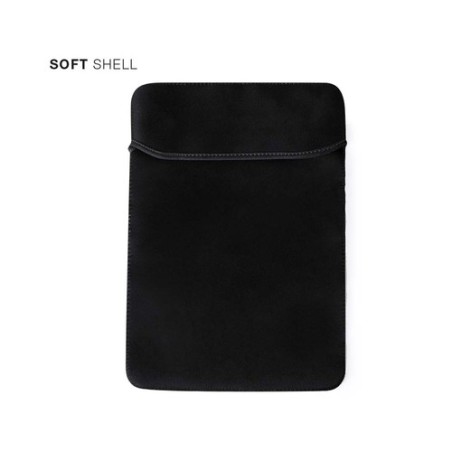 Housse Éco-responsable et Élégante pour Ordinateur Portable - Brunap Matières : softshell Couleurs : noir personnalisable avec v