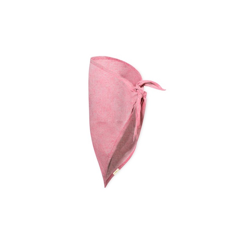 Foulard Éco-responsable Chic Personnalisé Pas Cher - Romin Matières : coton recyclé Couleurs : rouge impression logo haute quali