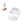 Écouteurs Bluetooth 5.0 Ergonomiques Personnalisés Stigo Couleurs : blanc personnalisable avec votre logo