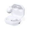 Écouteurs Bluetooth 5.0 Ergonomiques Personnalisés Stigo Couleurs : blanc cadeau entreprise pas cher