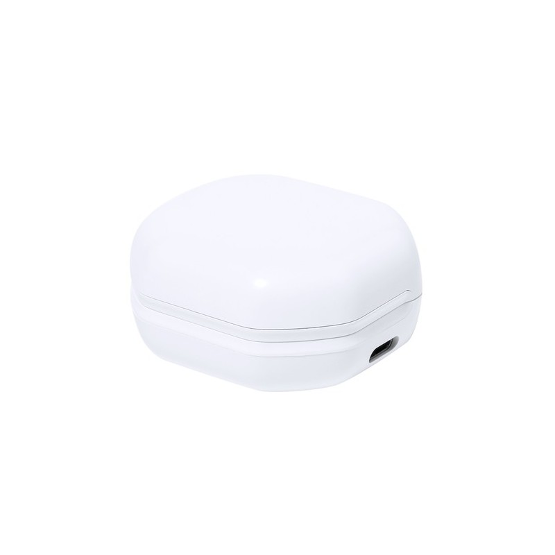 Écouteurs Bluetooth 5.0 Ergonomiques Personnalisés Stigo Couleurs : blanc marquage laser ultra précis