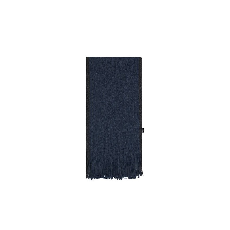 Écharpe Éco-responsable Personnalisée Accessoire de Mode Aronax pas cher Couleurs : bleu marine Matières : polyester recyclé per