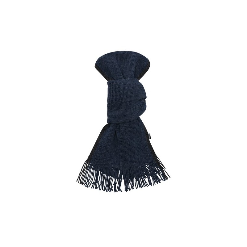 Écharpe Éco-responsable Personnalisée Accessoire de Mode Aronax pas cher Couleurs : noir Matières : polyester recyclé livraison 