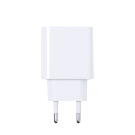 Chargeur USB Éco-responsable et Efficace Personnalisé Morelo Couleurs : blanc