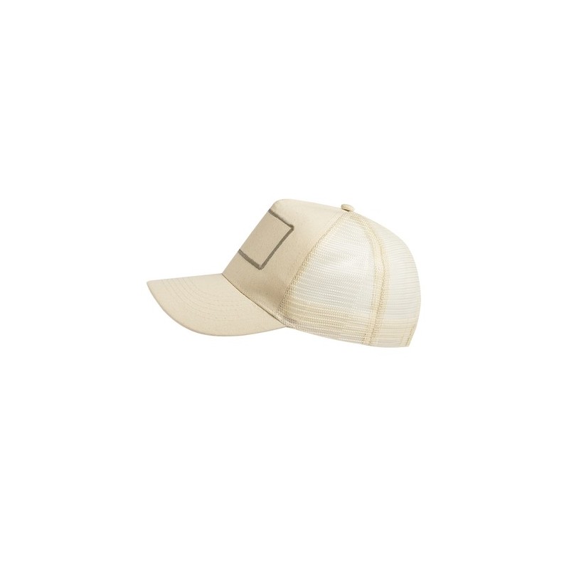 Casquette Éco-responsable et Publicitaire de 100% coton - Daphne Couleurs : naturel Matières : polyester recyclé goodies publici