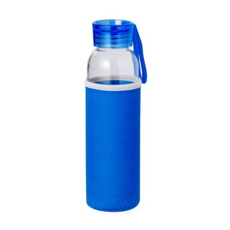 Gourde Personnalisée Publicitaire Éco-responsable - Venen Matières : verre Couleurs : bleu