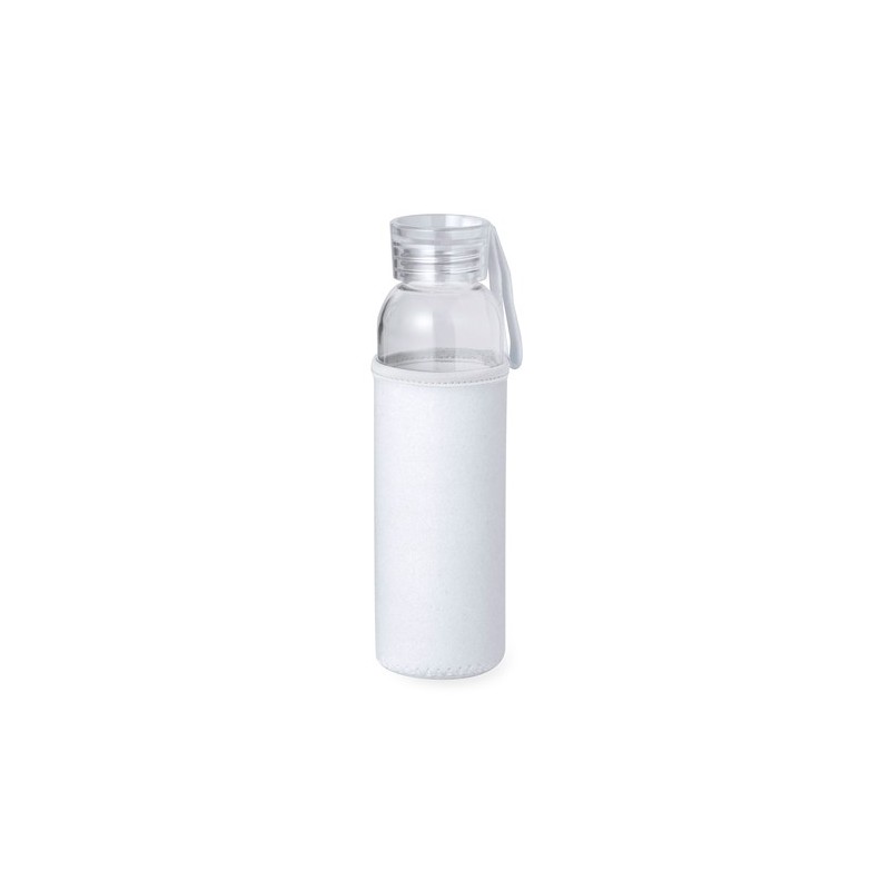 Gourde Personnalisée Publicitaire Éco-responsable - Venen Matières : verre Couleurs : blanc cadeau entreprise pas cher