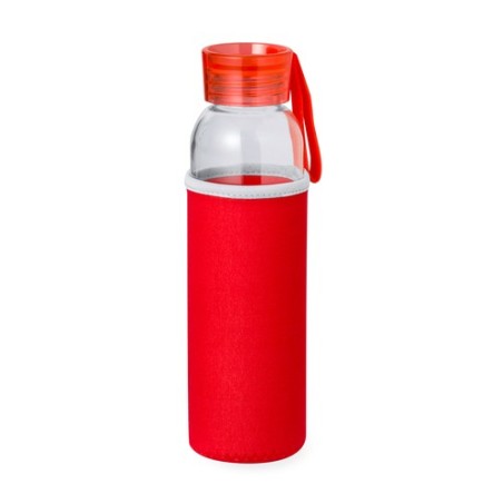 Gourde Personnalisée Publicitaire Éco-responsable - Venen Matières : verre Couleurs : blanc impression logo haute qualité