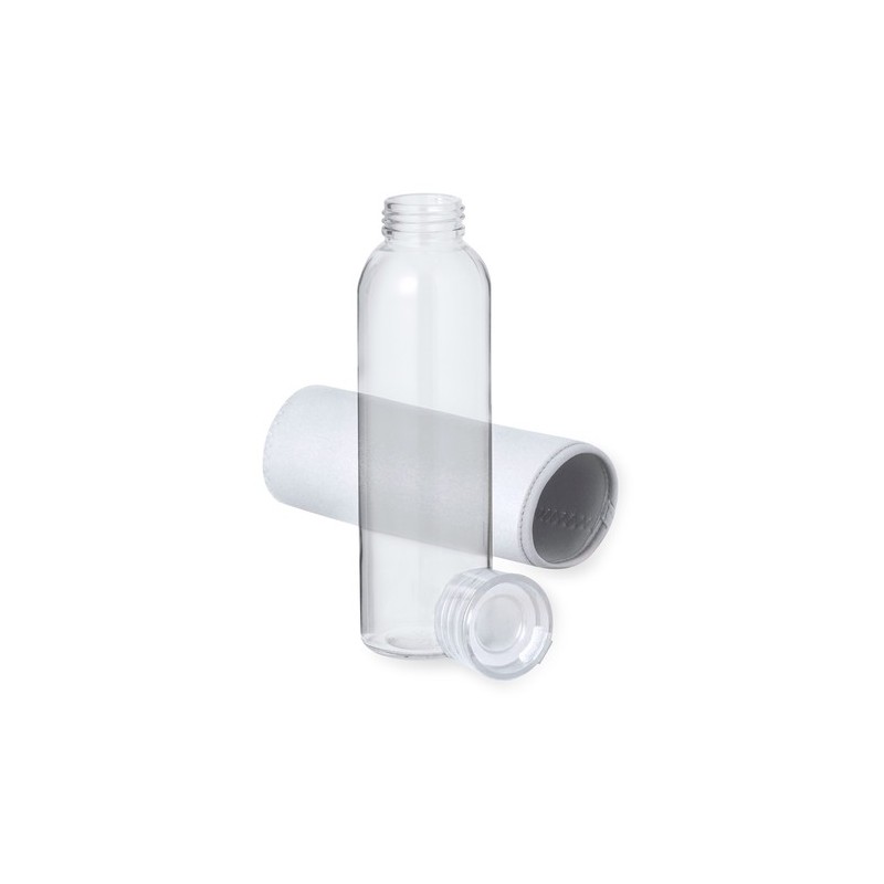 Gourde Personnalisée Publicitaire Éco-responsable - Venen Matières : verre Couleurs : noir goodies personnalisé en stock