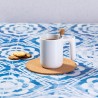 Mug Personnalisable Éco-responsable avec Agitateur - Tasse Beverly Matières : céramique Couleurs : blanc cadeau entreprise pas c