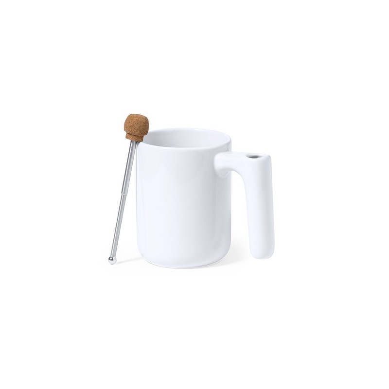 Tasse Beverly : Mug Chic avec Agitateur Intégré