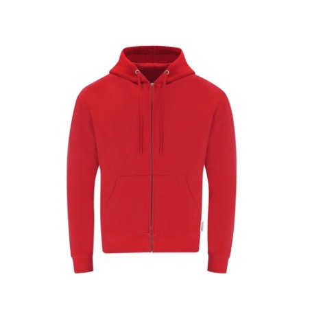 Sweat-Shirt à Capuche Éco-responsable avec Crémaillère Adulte Walder Matières : coton organique Taille textile : M Couleurs : bl