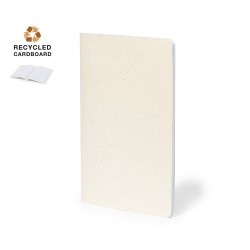 Cahier Éco-responsable Personnalisé Durable pas cher - Kanlio Matières : carton recyclé
