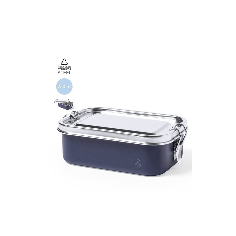 Gamelle Éco-responsable en Acier Inoxydable Recyclé Shonka Couleurs : naturel Matières : acier inoxydable recyclé objet promotio