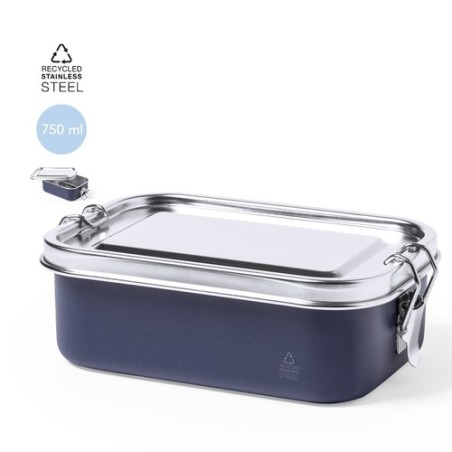 Gamelle Éco-responsable en Acier Inoxydable Recyclé Shonka Couleurs : naturel Matières : acier inoxydable recyclé objet promotio