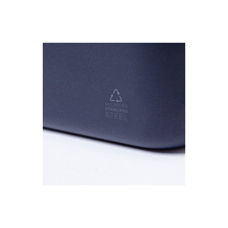 Gamelle Éco-responsable en Acier Inoxydable Recyclé Shonka Couleurs : naturel Matières : acier inoxydable recyclé objet promo pe