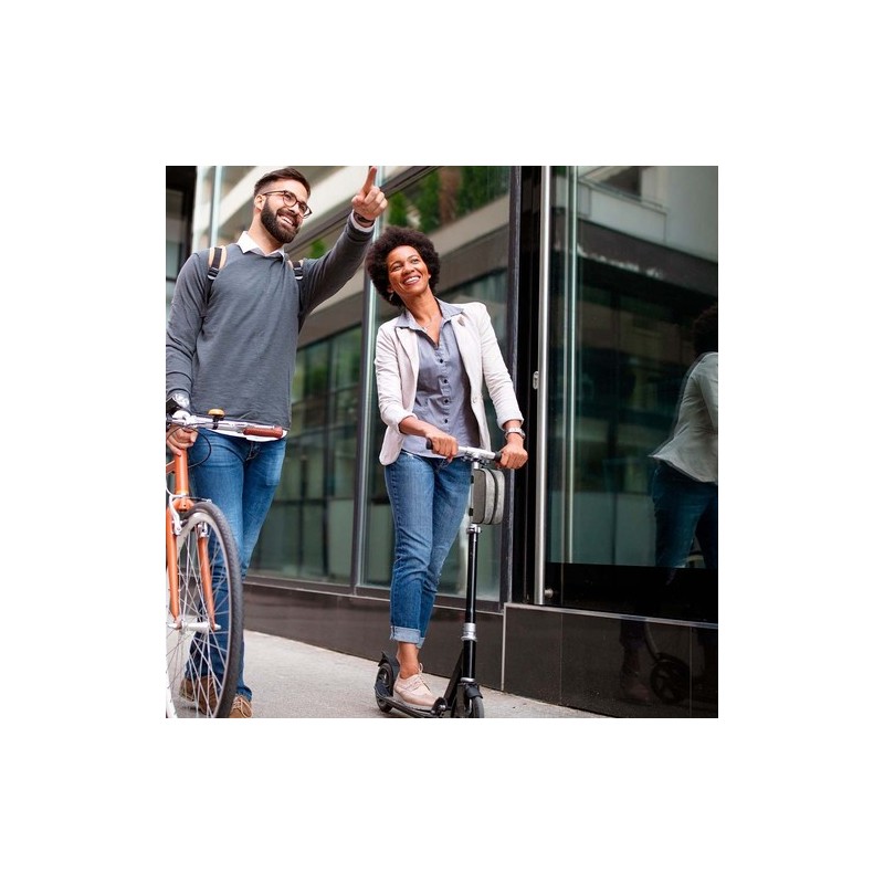 Sac à Dos Personnalisé Durable pour Scooter Fewil Couleurs : gris Matières : polyester recyclé livraison express 24h 48h