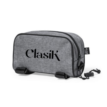 Sac à Dos Personnalisé Durable pour Scooter Fewil Couleurs : gris Matières : polyester recyclé objet promotionnel éco-responsabl