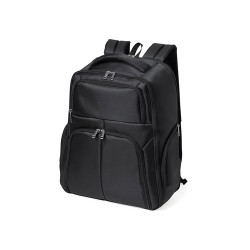Sac à Dos Publicitaire Personnalisé Éco-responsable Mauroz Matières : nylon Couleurs : noir