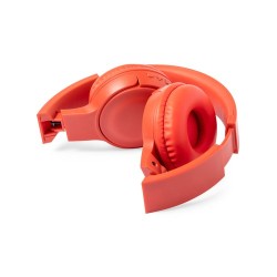 Écouteurs Bluetooth Personnalisés Éco-responsables Pendil - Casque Audio Couleurs : rouge accessoire événementiel unique