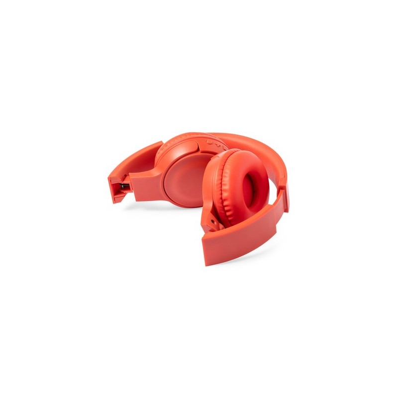 Écouteurs Bluetooth Personnalisés Éco-responsables Pendil - Casque Audio Couleurs : rouge accessoire événementiel unique