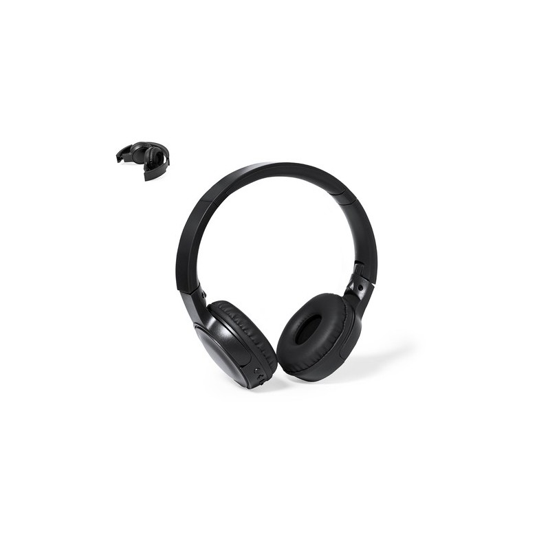 Écouteurs Bluetooth Personnalisés Éco-responsables Pendil - Casque Audio Couleurs : bleu objet promotionnel éco-responsable