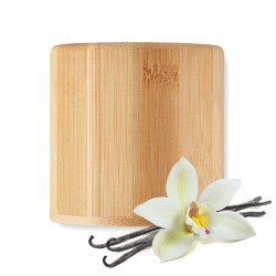 Bougie parfumée  en cire végétale 160 g - GIZA Matières : cire Couleurs : bois impression haute définition