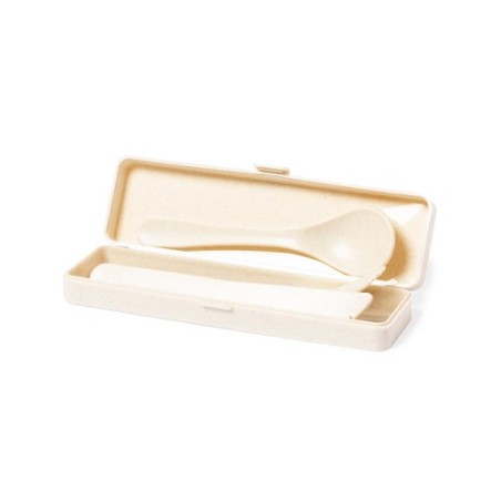 Set Éco-responsable Personnalisé de Couverts Jetables - Dranel Matières : polypropylène (PP) Couleurs : naturel cadeau entrepris