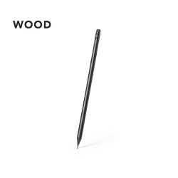 Crayon Personnalisé Éco-responsable - Objets Publicitaires Nexio Matières : bois Couleurs : noir 2