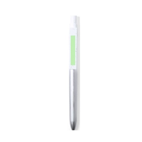 Set Éco-responsable de Stylo et Roller Personnalisé Harzur Matières : aluminium recyclé  Couleurs : argenté objet promotionnel é